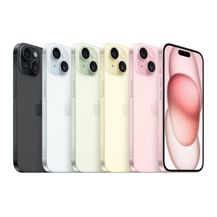 iPhone 15 Apple (512GB) Preto, Tela de 6,1", 5G e Câmera de 48 MP