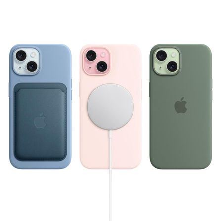 iPhone 15 Apple (512GB) Preto, Tela de 6,1", 5G e Câmera de 48 MP