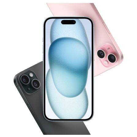 iPhone 15 Apple (512GB) Verde, Tela de 6,1", 5G e Câmera de 48 MP