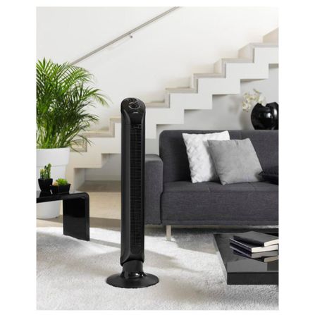 Ventilador de Torre Arno com 03 Velocidades Preto - NEOLE