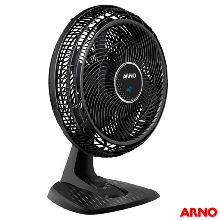 Ventilador de Mesa Arno Ultra Silence Force com 03 Velocidades Preto - VD40