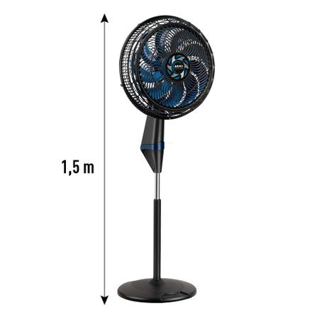Ventilador de Coluna Arno com 03 Velocidades Preto - VE9C