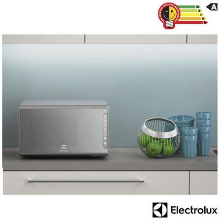 Micro-ondas Electrolux com 31 Litros de Capacidade Prata - MI41S