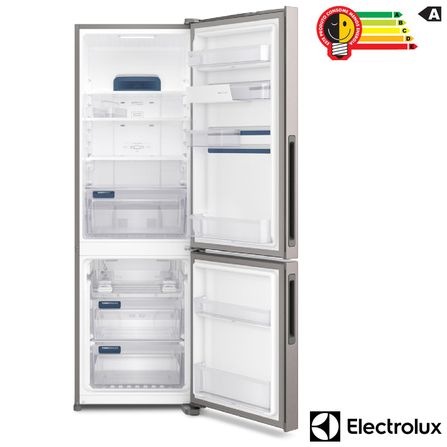 Refrigerador Bottom Freezer Electrolux de 02 Portas Frost Free com 400 Litros AutoSense Inox - DB44S