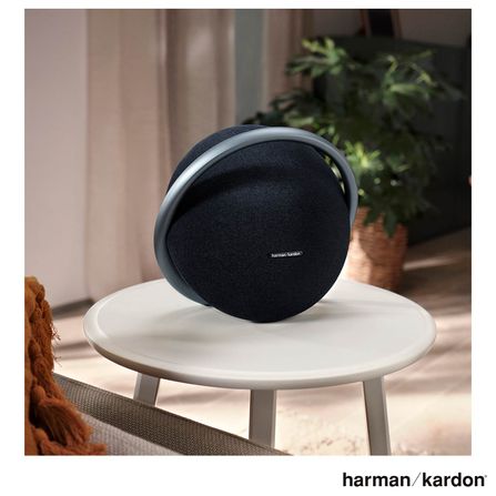 Caixa Bluetooth Harman Kardon Onyx Studio 8, Até 8 horas de Reprodução, Wirelles Dual Sound e 50W RMS