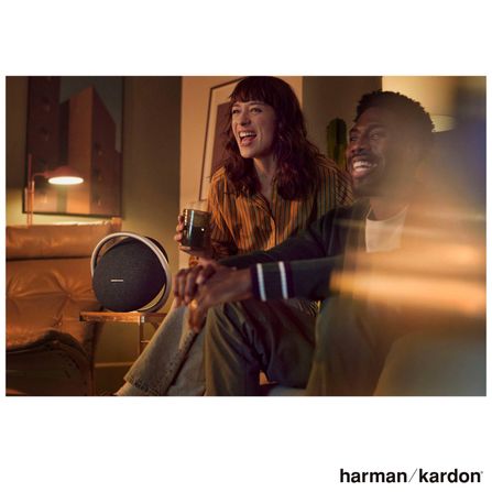 Caixa Bluetooth Harman Kardon Onyx Studio 8, Até 8 horas de Reprodução, Wirelles Dual Sound e 50W RMS