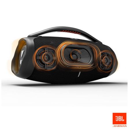CAIXA DE SOM BLUETOOTH JBL BOOMBOX 3 CAMUFLADA ATÉ 24H DE REPRODUÇÃO IP67 À PROVA D'ÁGUA 130W