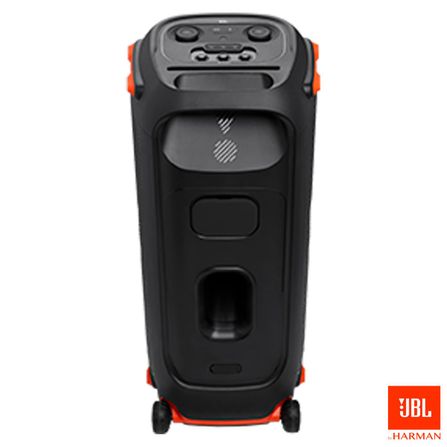 Caixa De Som Bluetooth JBL Partybox 710 Efeito Luzes LED Alça e Rodas Transporte IPX4 800W