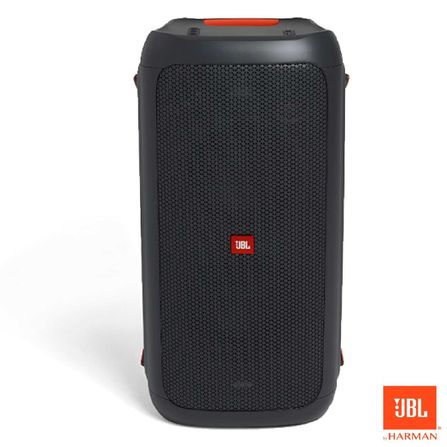 Caixa de Som Portátil JBL Party Box 100 com Show de Luzes e Bateria Recarregável com Até 12 Horas