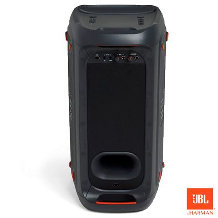 Caixa de Som Portátil JBL Party Box 100 com Show de Luzes e Bateria Recarregável com Até 12 Horas