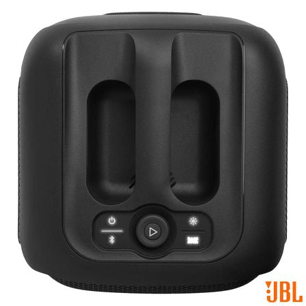 Caixa De Som Jbl Partybox Encore Essential Efeito De Luzes, Até 6H De Bateria, À Prova De Respingos Ipx4 E 100W Rms