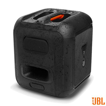 Caixa De Som Jbl Partybox Encore Essential Efeito De Luzes, Até 6H De Bateria, À Prova De Respingos Ipx4 E 100W Rms