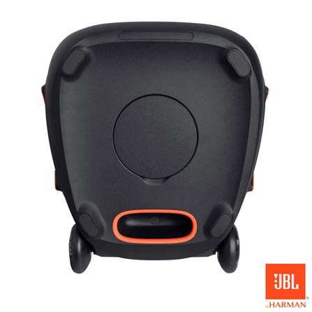 Caixa De Som Bluetooth JBL Partybox 310 18h Bateria Efeito Luzes Alça e Rodas Transporte IPX4 240W