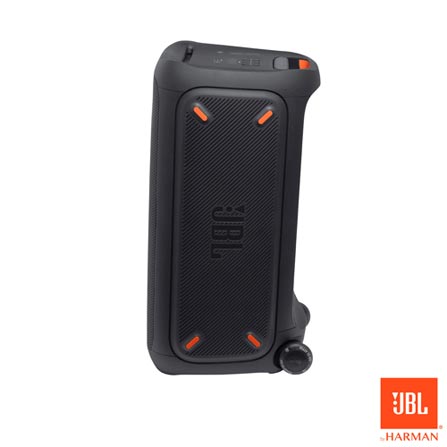 Caixa De Som Bluetooth JBL Partybox 310 18h Bateria Efeito Luzes Alça e Rodas Transporte IPX4 240W