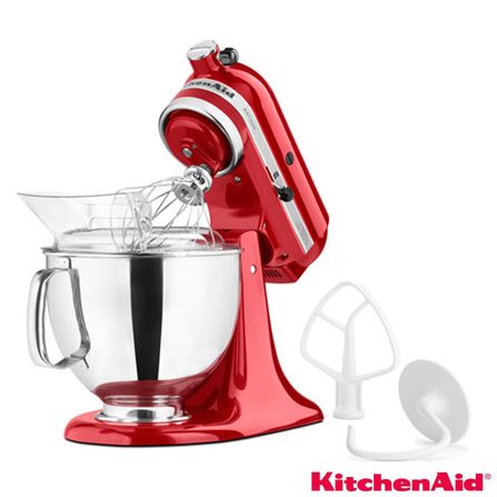 Batedeira Kitchenaid Artisan Empire Red 220V - KEA30CVPNA