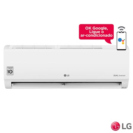 Ar Condicionado Split LG AI Smart Inverter Voice 9000 BTUs Frio 220V S3-Q09JA31E