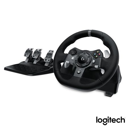 Volante Driving Force G920 para XBox One e PC Preto - Logitech