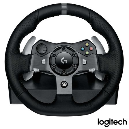 Volante Driving Force G920 para XBox One e PC Preto - Logitech