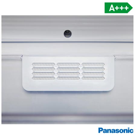 Refrigerador Bottom Freezer Panasonic de 02 Portas Frost Free com 425 Litros e Painel Easy Touch Aço Escovado - BB5