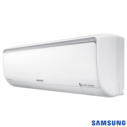 Ar Condicionado Split Digital Inverter Samsung com 11.500 BTUs, Frio, Branco - AR12NVFPCWK