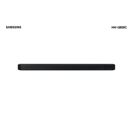 Soundbar Samsung HWQ800C, 5.1.2 Canais, Bluetooth, Subwoofer sem fio, Wireless Dolby Atmos, Alexa Int.
