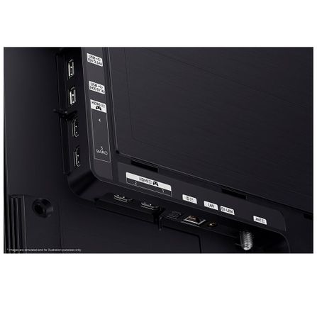 Samsung Smart TV 55” Polegadas OLED 4K 55S90C 2023, Painel de Pontos Quânticos, 144hz, Processador com IA