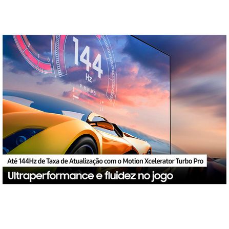 Samsung Smart TV 55” Polegadas OLED 4K 55S90C 2023, Painel de Pontos Quânticos, 144hz, Processador com IA