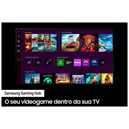 Samsung Smart TV 55” Polegadas OLED 4K 55S90C 2023, Painel de Pontos Quânticos, 144hz, Processador com IA