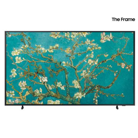 Smart TV Samsung The Frame QLED 4K 43" Polegadas 43LS03B com Modo Arte, Design Slim, Molduras Customizáveis e Wi-Fi