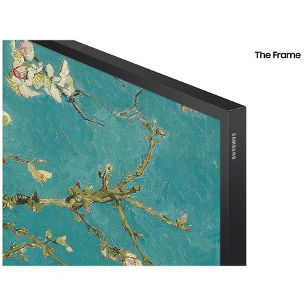 Smart TV Samsung The Frame QLED 4K 55'' Polegadas 55LS03B com Design Slim, Conexão Única e Wi-Fi