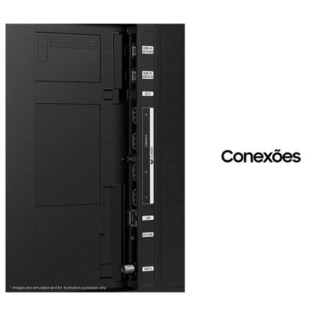 Smart TV Samsung QLED 4K 75" Polegadas com WiFi, Bluetooth, Controle Remoto e Design Slim - QN75Q70