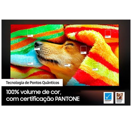Smart TV Samsung QLED 4K 75" Polegadas com WiFi, Bluetooth, Controle Remoto e Design Slim - QN75Q70