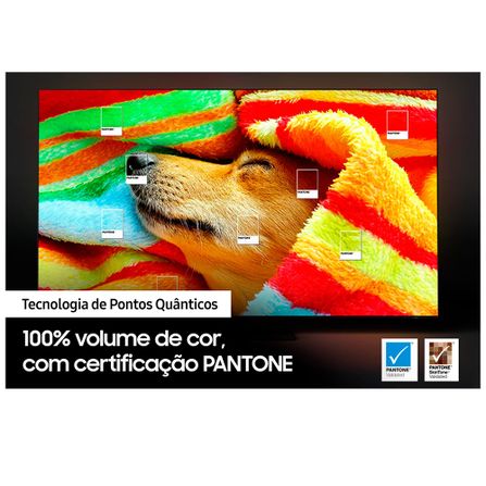 Smart TV Samsung QLED 4K 85" Polegadas com WiFi, Bluetooth, Controle Remoto e Design Slim - QN85Q70