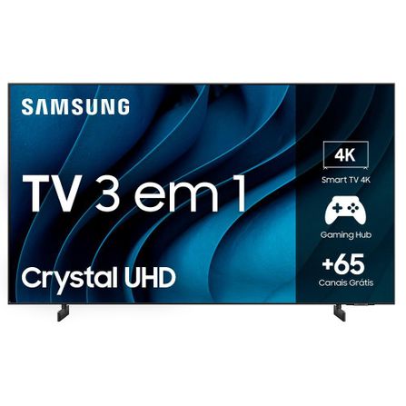 Smart TV Samsung Crystal UHD 4K 50" Polegadas 50CU8000 com Painel Dynamic Crystal Color, Design AirSlim e Alexa bu