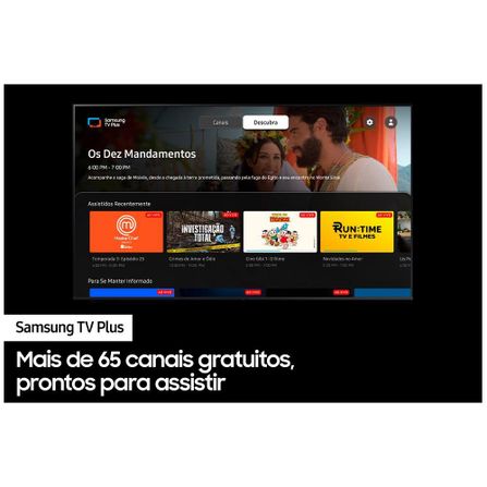 Smart TV Samsung Crystal UHD 4K 50" Polegadas 50CU8000 com Painel Dynamic Crystal Color, Design AirSlim e Alexa bu