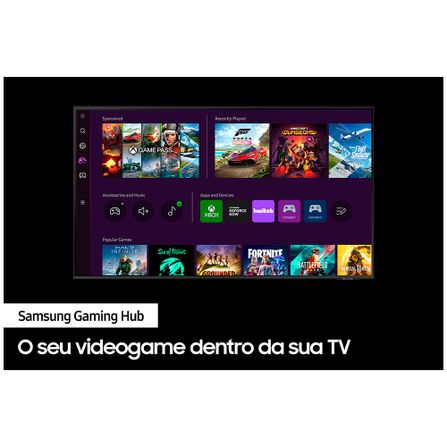 Smart TV Samsung Crystal UHD 4K 75" Polegadas 75CU8000 com Painel Dynamic Crystal Color, Design AirSlim e Alexa bui