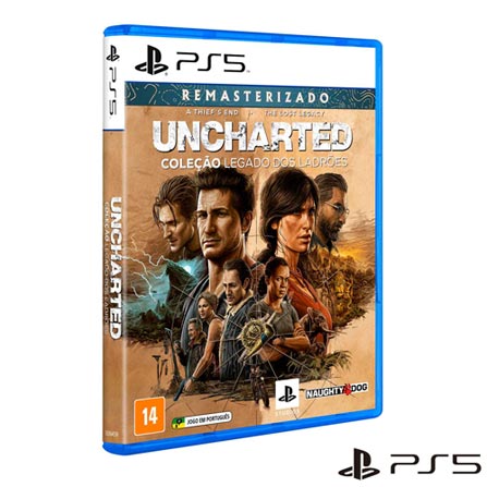Jogo Uncharted: Coleção Legado dos Ladrões para PS5
