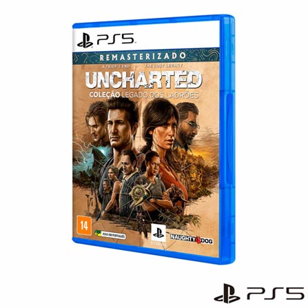 Jogo Uncharted: Coleção Legado dos Ladrões para PS5