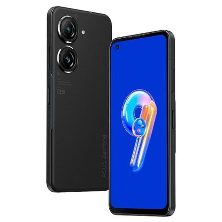 Smartphone Asus Zenfone 9, 256GB, 5G, 8GB RAM, Preto - Câmera Dupla de 50MP com OIS +12MP Wide - AI2202-1A031BR