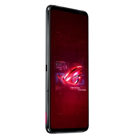 Smartphone Asus Rog Phone 6 Gamer Preto com 256GB, 5G, 8GB RAM e Câmera Tripla 50MP+12MP+5MP