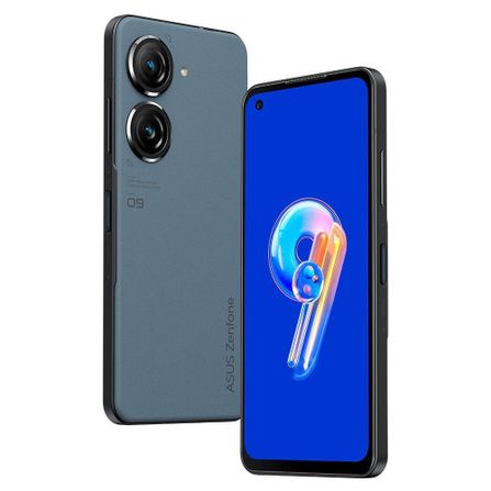 Smartphone Asus Zenfone 9, 256GB, 5G, 8GB RAM, Azul - Câmera Dupla de 50MP com OIS +12MP Wide - AI2202-1D032BR