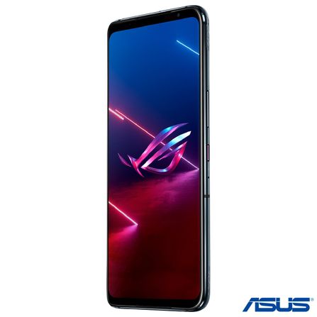 ROG Phone 5s Asus Gamer, Tela 6,78" AMOLED 144 Hz/1ms, 5G, 12GB, 256GB, Câmera Tripla 64MP+13MP+5MP - ZS676KS-1A020