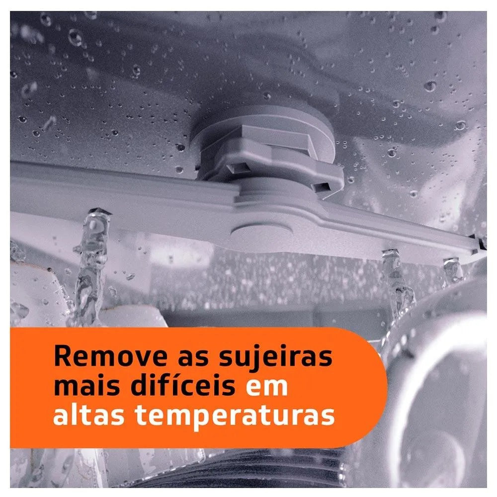 Lava Louças Brastemp Cinza Metálico com 08 Serviços e 05 Programas de Lavagem - BLF08B