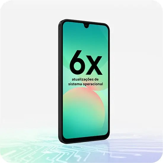 Celular Samsung Galaxy A26 5G 256GB, 8GB RAM, Câmera de 50MP, IP67, Tela Super AMOLED 6.7", NFC