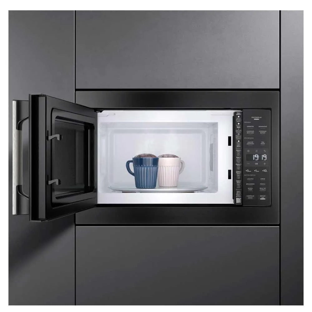 Micro-ondas de Embutir Electrolux Experience com 34 Litros de Capacidade Preto - ME3BP