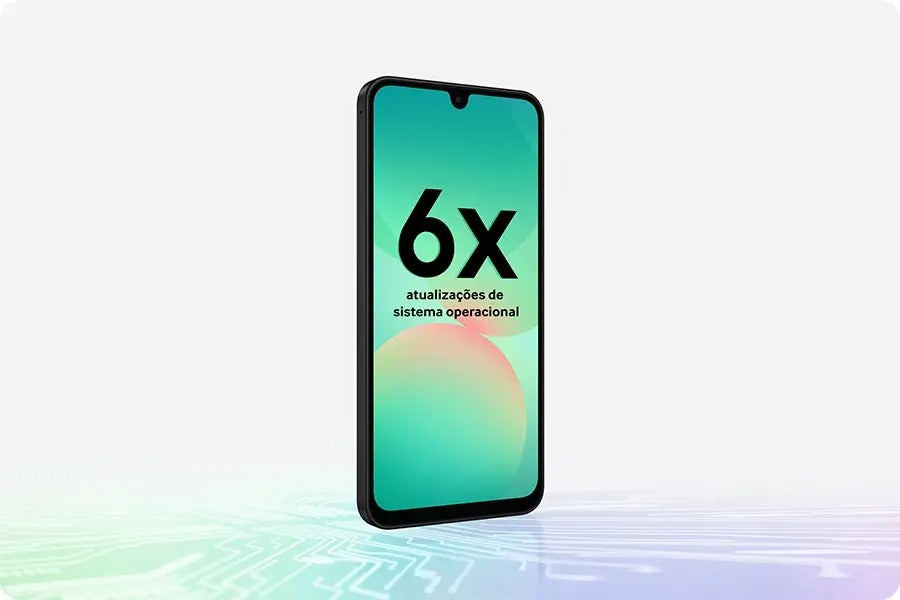 Celular Samsung Galaxy A26 5G 256GB, 8GB RAM, Câmera de 50MP, IP67, Tela Super AMOLED 6.7", NFC