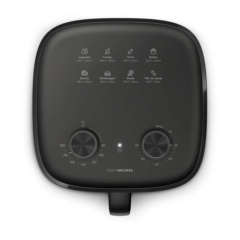 Air Fryer Electrolux por Rita Lobo 3L Preta Efficient c/ Desligamento Automático 1200W (EAF05)