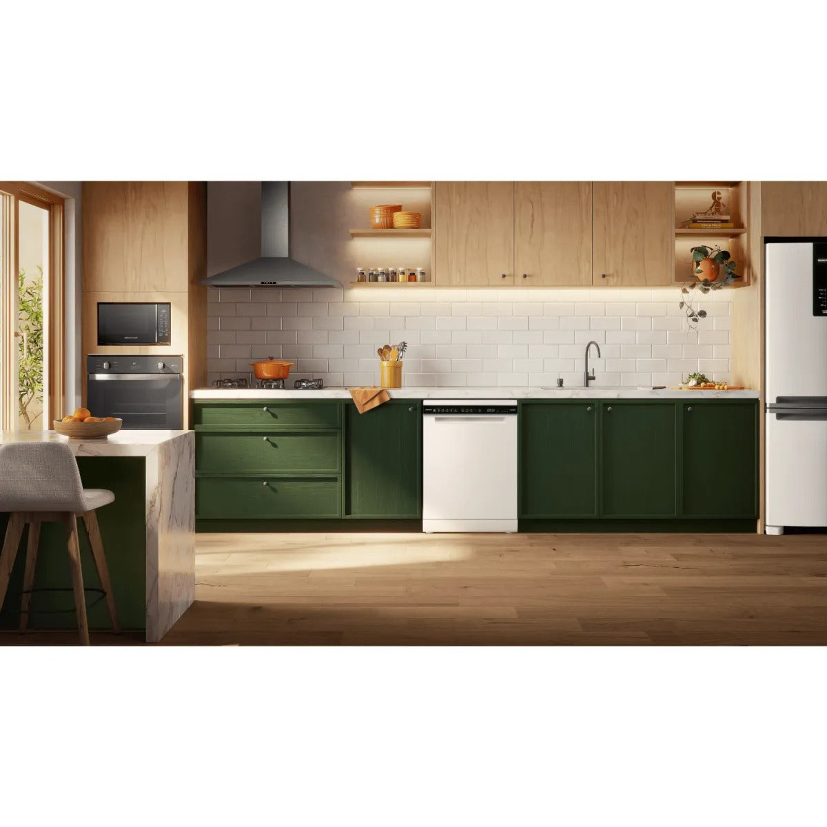 Lava-louças 15 Serviços Brastemp Branca com Smart Sensor - BLF61AB