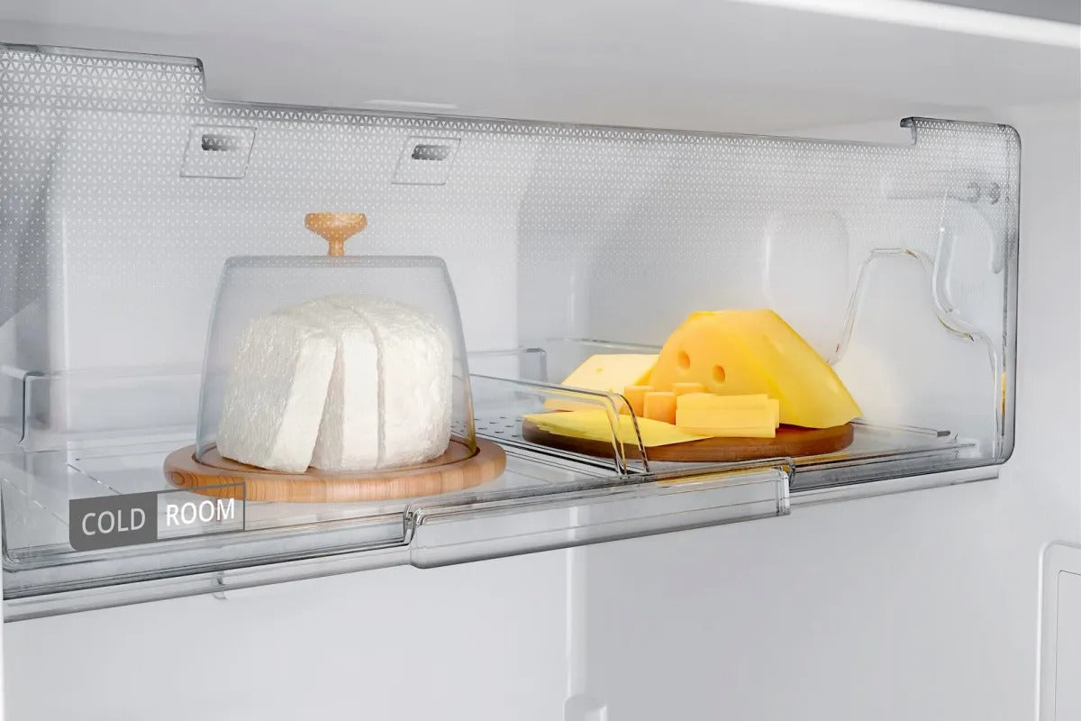 Geladeira Brastemp Frost Free Duplex 375 litros cor Inox com Espaço Adapt - BRM45JK