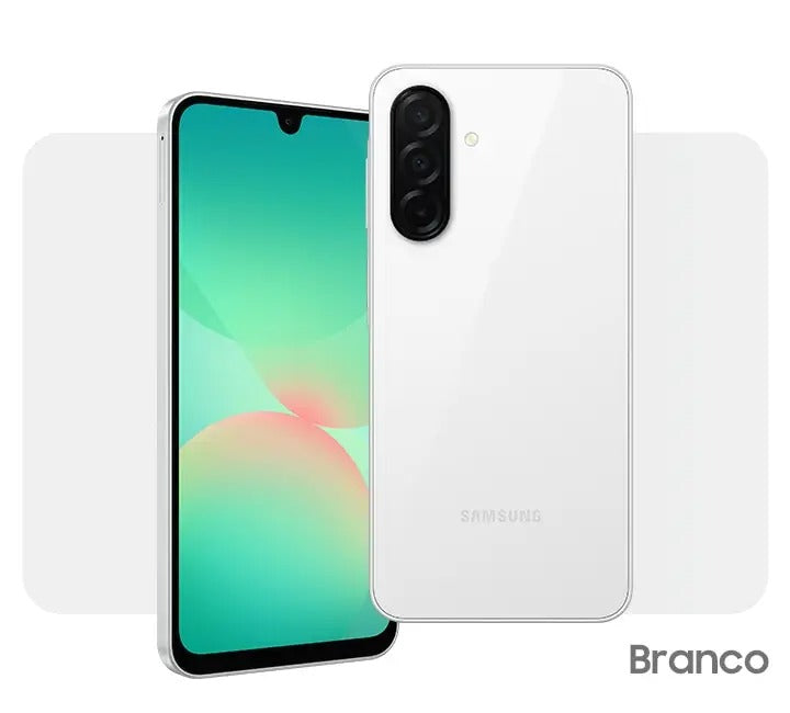 Celular Samsung Galaxy A26 5G 256GB, 8GB RAM, Câmera de 50MP, IP67, Tela Super AMOLED 6.7", NFC